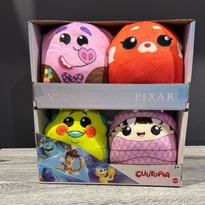 NEW: Disney 100: Pixar Pals - Plush Toys 4-Pack